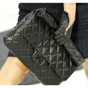 Chanel 2.55 Jumbo Roll Reissue Clutch